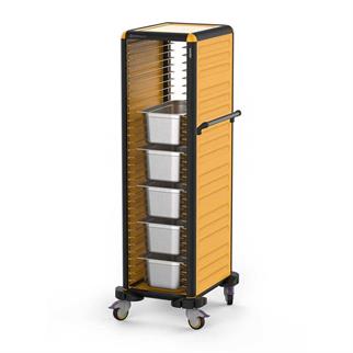 Gastrolley Tekli Tepsi Arabası 150 (2 Yanı Kapalı) GN 1-1