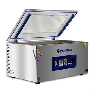 Makropack MP-350 T2/S Çift Çene Antrikot Bonfile Et Vakum Makinesi, 35 cm