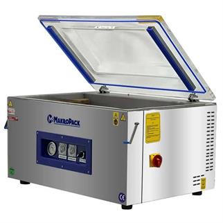 Makropack MP-350 T2/S Çift Çene Antrikot Bonfile Et Vakum Makinesi, 35 cm