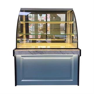 Ydg ILGAZ Model Vitrin tipi Soğutuculu Pasta Teşhir Dolabı, 100x80x135 cm