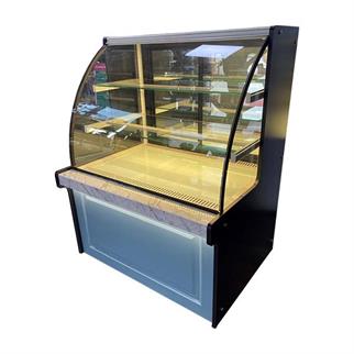 Ydg ILGAZ Model Vitrin tipi Soğutuculu Pasta Teşhir Dolabı, 100x80x135 cm
