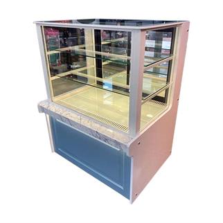 Ydg TOROS Model Vitrin tipi Soğutuculu Pasta Teşhir Dolabı, 100x80x135 cm