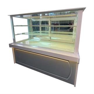 YDG Vitrin Tipi Pasta Teşhir Dolabı, Soğutmalı, 154x80x130 cm, 154.80.130-Y