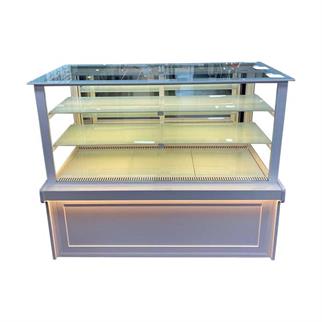 YDG Vitrin Tipi Pasta Teşhir Dolabı, Soğutmalı, 154x80x130 cm