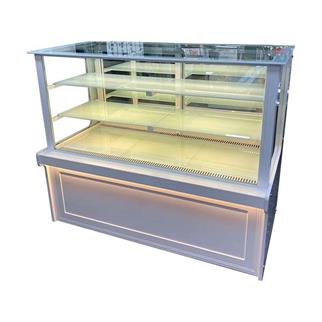 YDG Vitrin Tipi Pasta Teşhir Dolabı, Soğutmalı, 154x80x130 cm