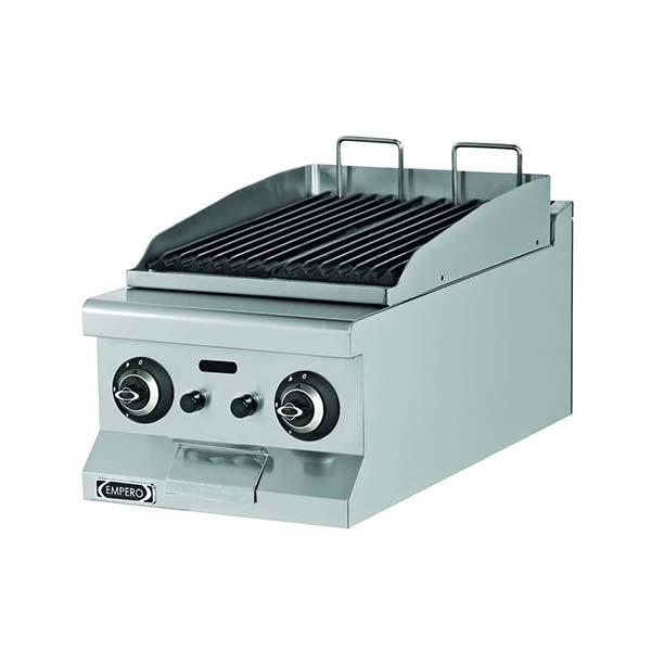 Empero EMP.6LG010-S Set Üstü Sulu Izgara, Gazlı, 40x73 cm