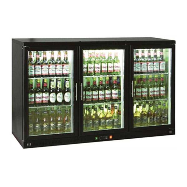 Gtech SC-338F Bar Arkası Şişe Soğutucu Dolap, 3 Kapılı, 134x50x84 cm