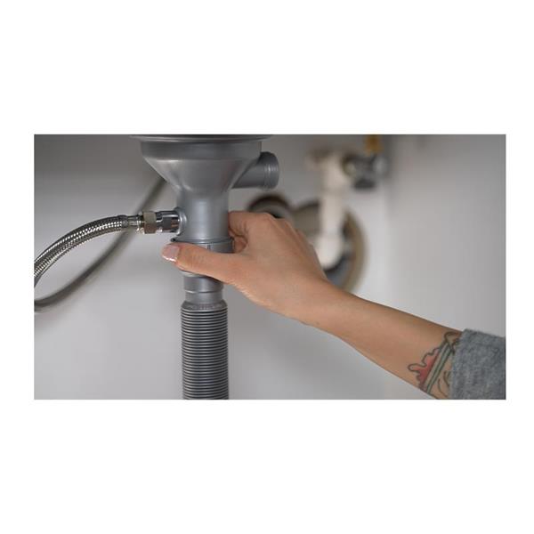 Liva Gaz Bardak ve Kap Yıkama İçin Küçük Tip Evye İçi Sifon Sistemi, 70 mm