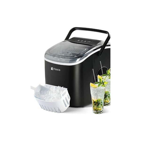 Vosco VHZB-12HS Eko Buz Makinesi, Set Üstü, 12 kg, Siyah