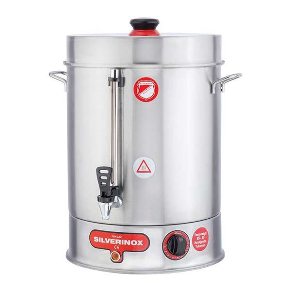 Işıkgaz Silverinox 2042 Su Otomatı, 250 Bardak Kapasiteli, 23 Litre