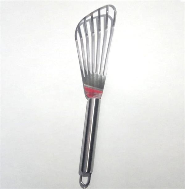 Fünke Çelik Saplı Oluklu Spatula