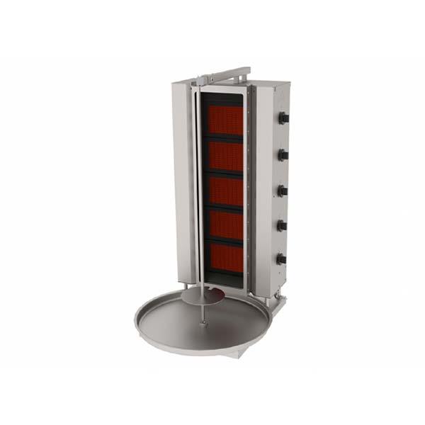 Atalay ADGC-5S Döner Ocağı, 5 Cam Radyanlı, Sabit, Gazlı