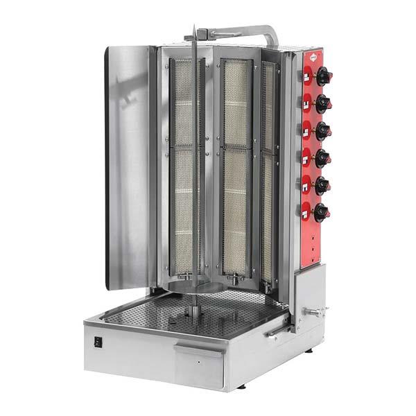 Empero EMP.DN.150-3R Döner Ocağı, Alttan Motorlu, Gazlı, 6 Radyanlı