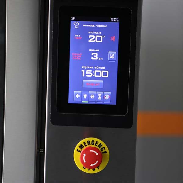 Greenoks GKF-ED10 10 Tepsili Elektrikli Döner Fırın