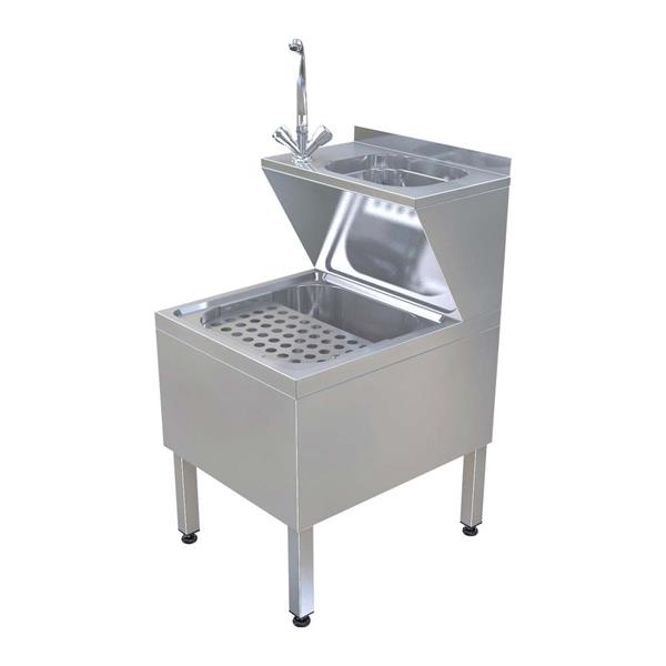 Empero EMP.PE.5060 Paspas Yıkama Evyesi, 500x600x900 mm