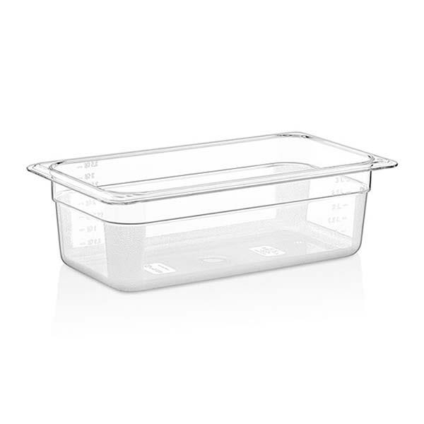 World Plas WP-13065 1/3-65 Polikarbon Gastronom Küvet, 25 Adet
