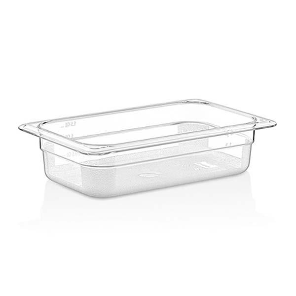 World Plas WP-14065 1/4-065 Polikarbon Gastronom Küvet, 24 Adet