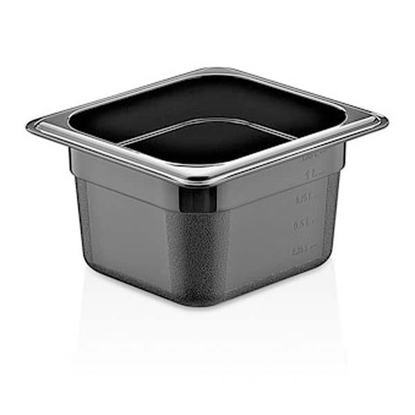 World Plas WP-16100 1/6 100 Polikarbon Gastronom Küvet, 48 Adet