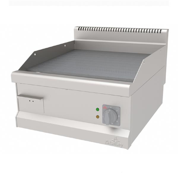 Atalay AEI-670-N-CR Elektrikli Izgara, Nervürlü, Krom Yüzey, 60x70x30
