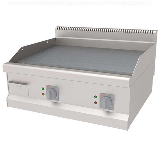 Atalay AEI-870-N-CR Elektrikli Izgara, Nervürlü, Krom Yüzey, 80x70x30