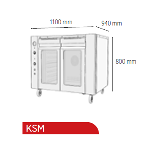 Venarro Bıfur Kombine Fırın + Davlumbaz + Mayalandırma Set 40x60 Tepsi Kapasiteli