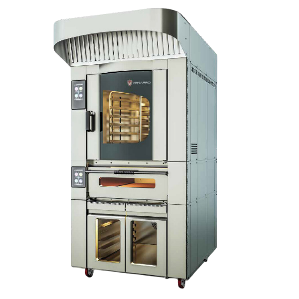 Venarro Ranevor DGF - KD,Kombine Fırın Dönerli Dokunmatik Ekran Doğalgazlı + Mayalandırma + Davlumbaz