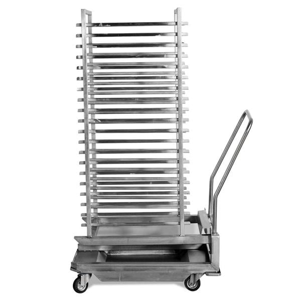 Empero EMP.GKF.40 Plus Konveksiyonel Fırın, Gazlı, 40x(1/1 Gn), Tepsi Taşıma Arabası, Tepsi Kiti
