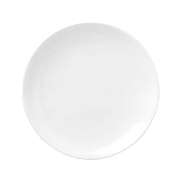 Güral Porselen EO17DU00 Enternasyonel Otel, 17 cm, Düz Tabak, Dekorsuz, 12 Adet