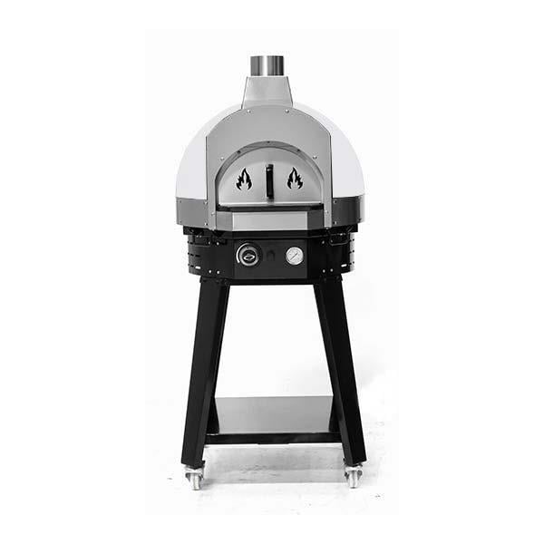 Empero EMP.SPO.H-60-W Gazlı Taş Tabanlı Pizza Fırını, Beyaz, Ø 60 cm
