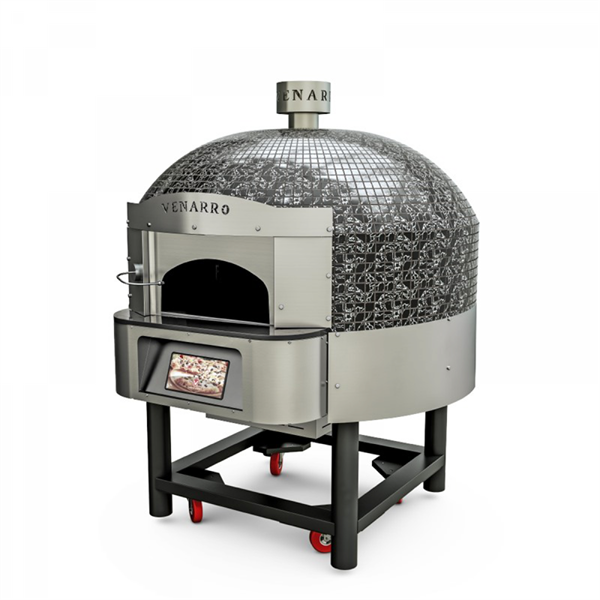 Venarro Fiamma DYK-04, Sabit Tabanlı Gazlı Pizza Fırını, Oval 75 pizza / saat