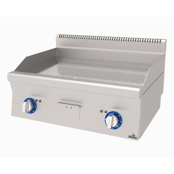 Atalay E AEI-860-CR Krom Yüzey Elektrikli Düz Izgara, 80x60