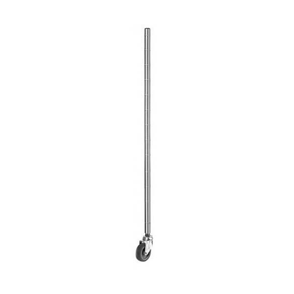 Empero EMP.1800-2-H Raf Ayağı, Paslanmaz, Tekerlekli, Inox 201, 180 cm