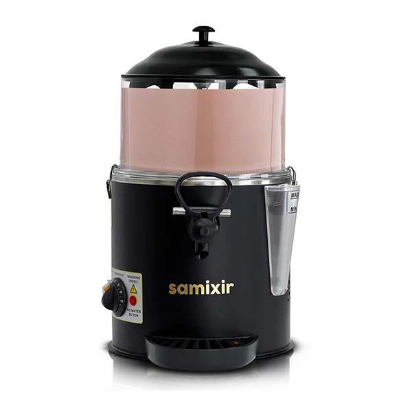 Samixir SC05.B Panoramik Sıcak İçecek Dispenseri, 5 Litre, Karıştırıcılı, Siyah