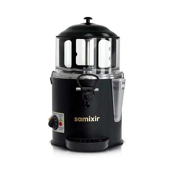 Samixir SC05.B Panoramik Sıcak İçecek Dispenseri, 5 Litre, Karıştırıcılı, Siyah