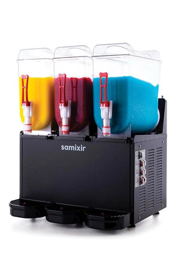 Samixir Slush Triple (Buzlaş - Karlamaç) Makinesi Çiftli SLUSH36.Y