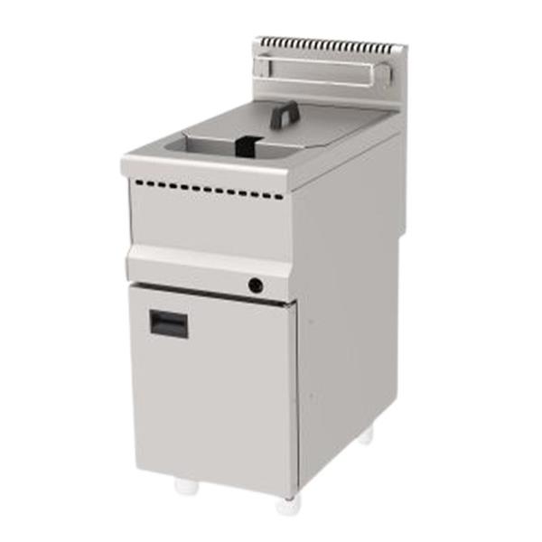 Atalay AGF-470 Tek Hazneli Dolaplı Gazlı Fritöz, 22 L-40x70x85