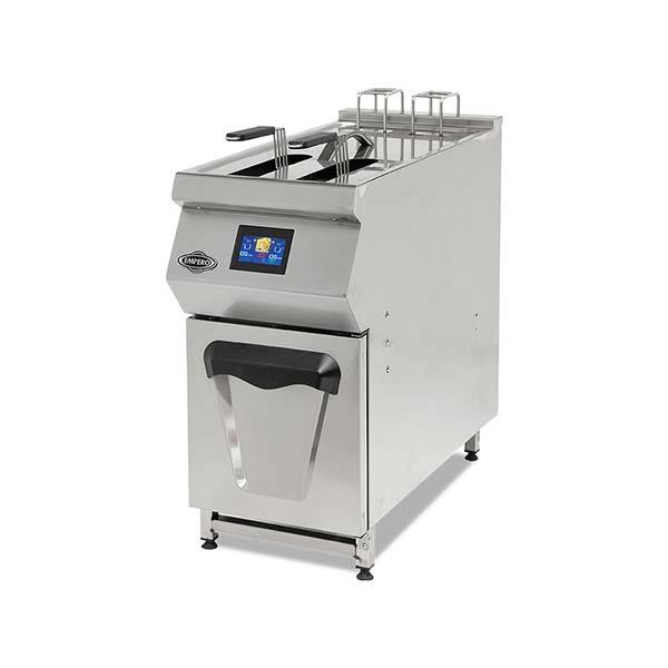Empero EMP.PLS.ODFE.010 Asansörlü Hızlı Pişirme Fritözü, Yağ Filtreli, Elektrikli, 400V