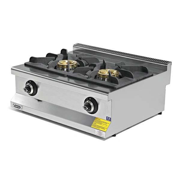 Empero EMP.6KG020-O Yüksek Yanışlı Ocak, Gazlı, Set Üstü, 2 Brülörlü