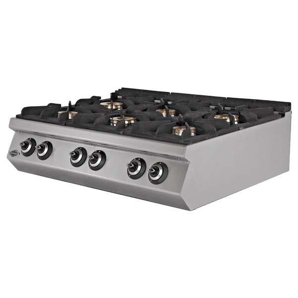Empero EMP.PLS.7KG030 Gazlı Ocak, 6 Brülörlü, Set Üstü