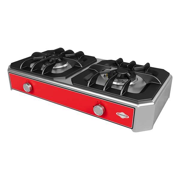Empero EMP.SKG.020 Mini Ocak, Set Üstü, Çift Brülörlü, Gazlı