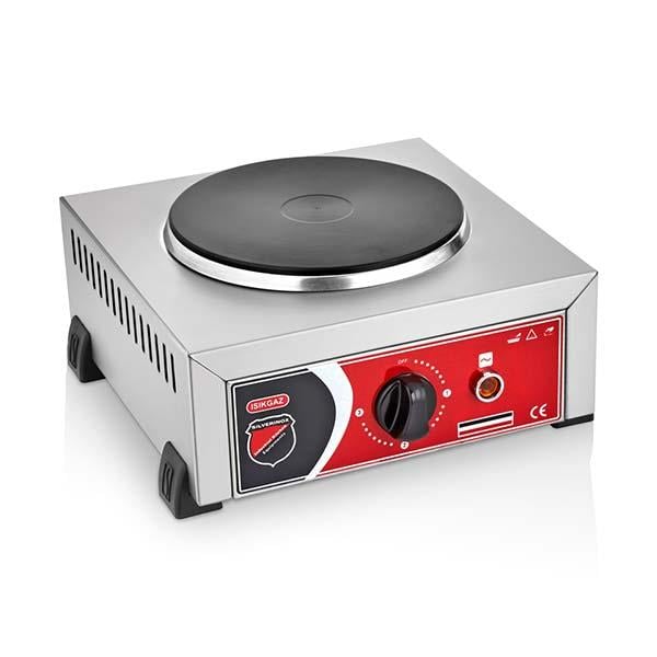 Işıkgaz Silverinox 2182 Pleyt Isıtıcı, Tekli, Elektrikli, 220v