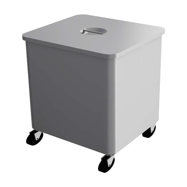 Empero EMP.CK.01 Kare Çöp Arabası, Pres Baskı, Inox 304
