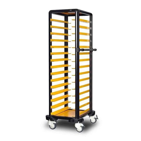 Gastrolley İkili Servis Tepsi Arabası 150 (Etrafı Açık) 27x36