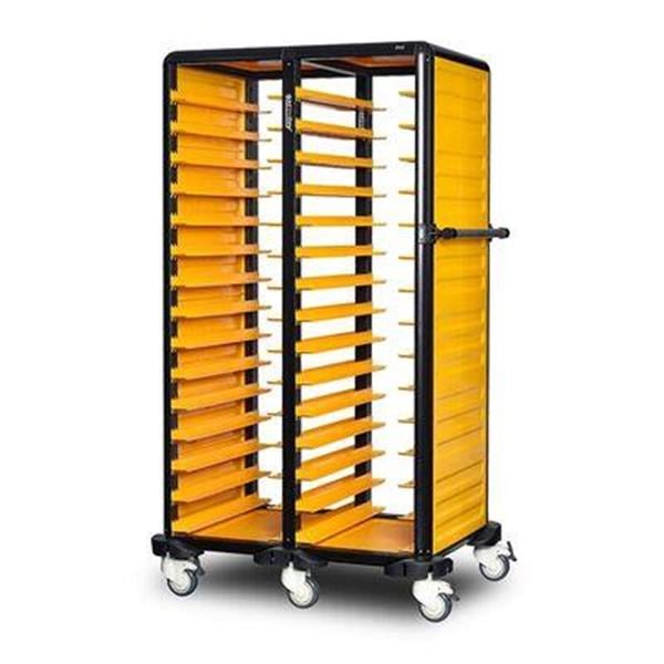 Gastrolley İkili Servis Tepsi Arabası 150 (2 Yanı Kapalı) 27x36