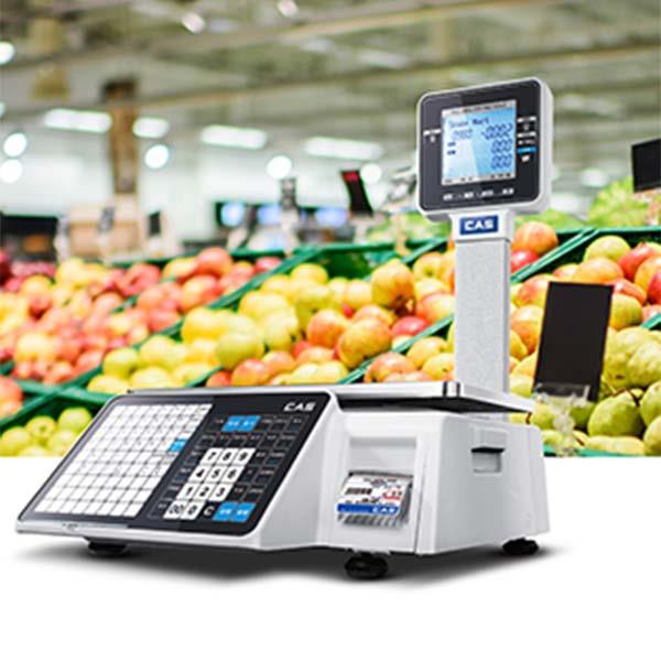 Cas CL3000-P Barkodlu Terazi, 15/30 kg