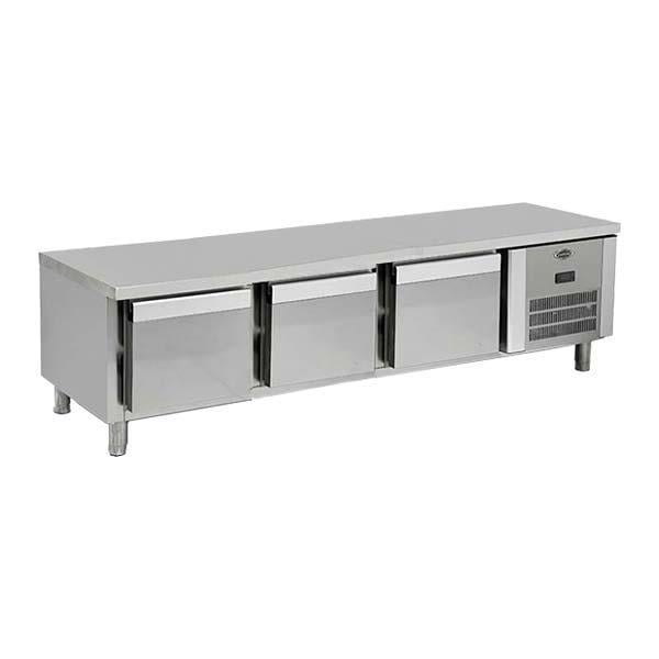 Empero EMP.200.60.01-S-T Set Altı Derin Çekmeceli Buzdolabı, 3 Çekmeceli, 200x60x60 cm