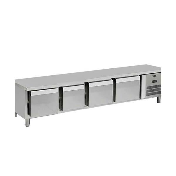 Empero EMP.240.60.01-S-T Set Altı Derin Çekmeceli Buzdolabı, 4 Çekmeceli, 240x60x60 cm