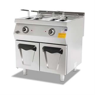 Empero EMP.PLS.7FE020-D Fritöz, Dolaplı, Elektrikli, 14+14 Litre, 80x73x85 cm