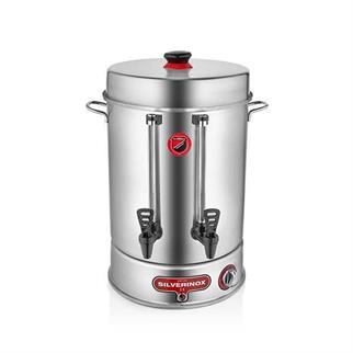 Işıkgaz Silverinox 2007 Standart Çay Makinesi, 500 Bardak, Paslanmaz, Inox 304