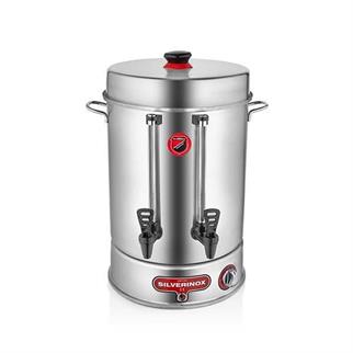 Işıkgaz Silverinox 2007 Standart Çay Makinesi, 500 Bardak, Paslanmaz, Inox 304